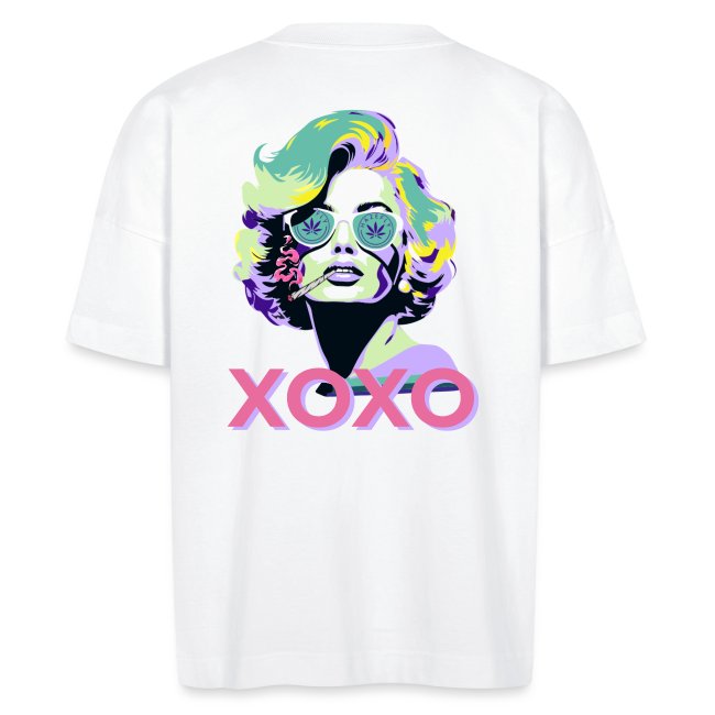Hazefly oversized unisex Shirt Marylin XOXO