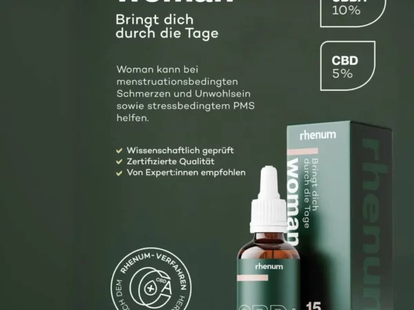 rhenum CBDA Öl woman 15