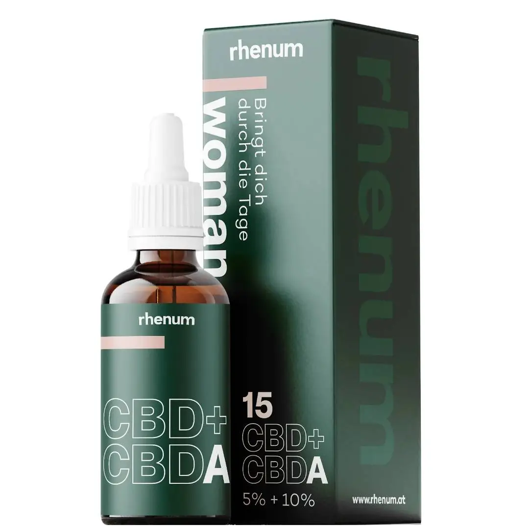 rhenum CBDA Öl Woman 15% Prozent - bei Starnabis kaufen